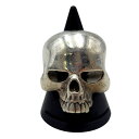 【中古品】【メンズ/レディース】 CRAZY PIG DESIGNS LARGE EVIL SKULL RING クレイジーピッグ デザイン スカルリング 指輪...