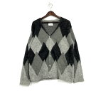 【中古品】【メンズ】 BACKERS SPORTSWEAR バッカーズ スポーツウェア ARGYLE CARDIGAN アーガイル カーディガン 146-250...