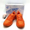 【中古美品】【メンズ】 asics アシックス × COMME DES GARCONS SHIRT コムデギャルソン シャツ 24AW GEL-NUNOBIKI 1203A683 ゲルヌノビキ スニーカー シューズ 靴 162-250222-as-01-izu サイズ:27cm カラー:ORANGE/ORANGE 万代Net店