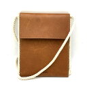 【メンズ/レディース】 JIL SANDER ジルサンダー LEATHER SHOULDER BAG レザーショルダーバッグ 鞄 カバン 188-250223-...