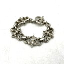 【中古品】【メンズ/レディース】 THIRTEEN DESIGNS サーティーンデザインズ FLARE DESIGN SILVER BRACELET フレア デ...