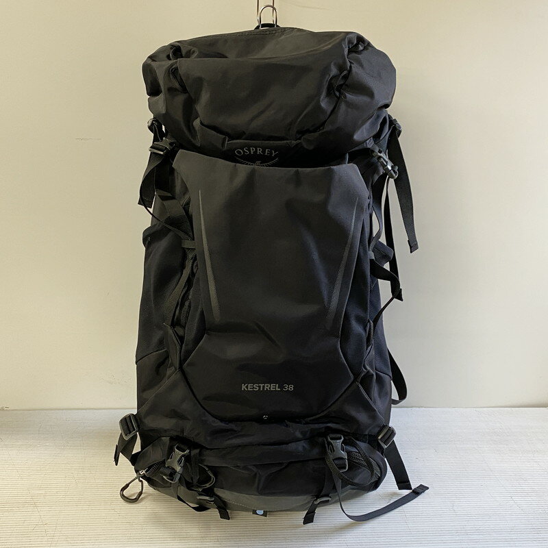 【メンズ】 OSPREY オスプレー KESTREL 38 ケストレル 38 鞄 カバン リュック 188-250310-ma-04-izu カラー:BLACK 万代Net店
