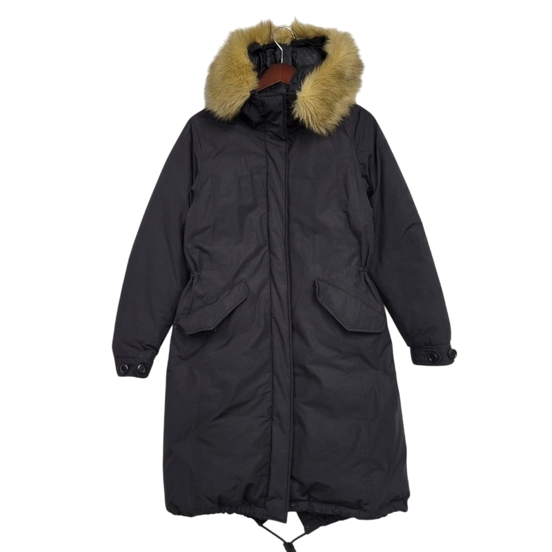 【中古品】【レディース】 THE NORTH FACE WHITE LABEL ザノースフェイス ホワイトレーベル WS NORWALK DOWN COAT NC1DI83K ダウンコート ジャケット アウター 168-250318-as-19-izu サイズ:S/85 カラー:ブラック 万代Net店