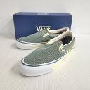 【中古美品】【メンズ】 VANS バンズ SLIP-ON REISSUE 98 SP VN000MXHBGK スリッポン リイシュー 98 SP スニーカー シューズ 靴 162-250331-as-18-izu サイズ:27.5cm カラー:LX TDC GREEN/MULTI 万代Net店(4)