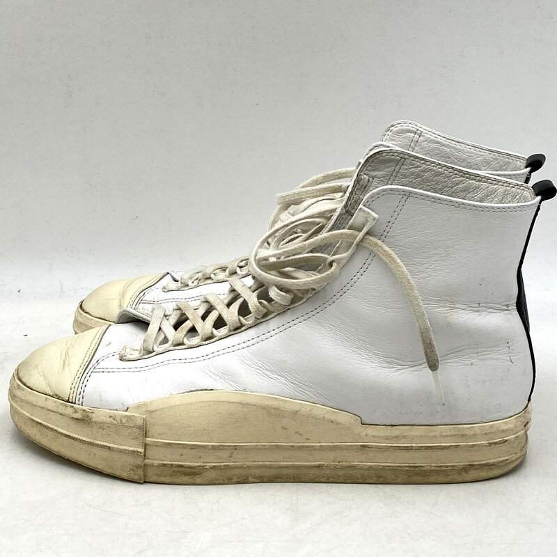 【現状渡し品】【メンズ】 Y-3 ワイスリー YUBEN MID ユーベン ミッド スニーカー シューズ 靴 161-250404-as-28-izu サイズ：28.5cm カラー：ホワイト 万代Net店