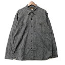 【メンズ】 FREEWHEELERS フリーホイーラーズ 2413003 UNION SPECIAL ユニオンスペシャル NEAL WORK SHIRT B.P.CHAMBRAY ニールワークシャツ トップス 長袖 145-250409-ma-09-izu サイズ:17.5 カラー:グレー系 万代Net店(4)