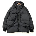 【中古品】【メンズ】 STONE ISLAND ストーンアイランド GARMENT DYED CRINKLE REPS RECYCLED NYLON DOWN JACKET 791540723 ガーメント ダイ クリンクル レップス リサイクルド ナイロン ダウンジャケット 141-250410-as-06-izu サイズ:XL カラー:ブラック 万代Net店(4)