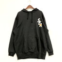【中古品】【メンズ】 WIND AND SEA ウィンダンシー × DRAGON BALL ドラゴンボール GOKU BIG PRINT HOODIE WDS-C-DB-23-Q1-09 ビッグ プリント フーディー パーカー 長袖 トップス 142-250412-as-16-izu サイズ:XL カラー:ブラック 万代Net店