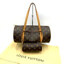 【中古品】【メンズ/レディース】 LOUIS VUITTON ルイ・ヴィトン DU1017 M51385 モノグラム パピヨン30 ポーチ付属 ハンドバッグ カ...