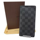 【中古品】【メンズ】 LOUIS VUITTON ルイ・ヴィトン N62665 TA4141 ポルトフォイユ ブラザ ダミエグラフィット 長財布 ウォレット 179-250518-as-13-izu カラー:ブラック 万代Net店