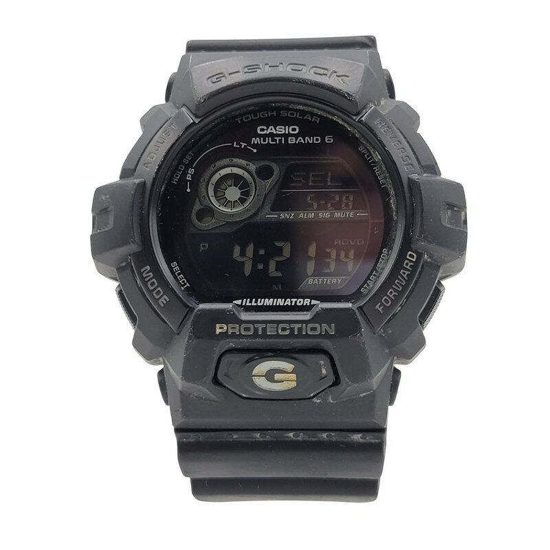 楽天スーパーSALE 20%OFF~【中古品】【メンズ/レディース】 G-SHOCK ジーショック 8900 SERIES GW-8900A 8900シリーズ タフソーラー デジタル 腕時計 196-250529-as-25-izu サイズ：55.1 × 52.5 × 16.3 mm カラー：ブラック 万代Net店