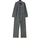 【中古品】【メンズ】 WALLS ウォールズ HERRINGBONE TWILL ALL IN ONE ヘリンボーンツイル オールインワン USA製 157-250605-as-13-izu サイズ:42 カラー:ブルー系 万代Net店(4)
