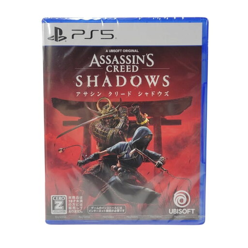 【中古美品】 【未開封】【ゲーム】アサシン クリード シャドウズ スタンダードエディション CERO区分_Z 18歳以上対象 PlayStation5 PS5 プレイステーション5 ソフト 026-250610-as-01-izu 万代Net店 【中古美品】 【未開封】【ゲーム】アサシン クリード シャドウズ スタンダードエディション CERO区分_Z 18歳以上対象 PlayStation5 PS5 プレイステーション5 ソフト 026-250610-as-01-izu 万代Net店
