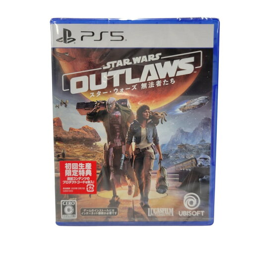 【中古美品】 【未開封】【ゲーム】スター・ウォーズ 無法者たち スタンダードエディション 初回生産限定特典付き CERO区分_C 15歳以上対象 PlayStation 5 PS5 プレイステーション5 ソフト 026-250611-ay-04-izu 万代Net店 【中古美品】 【未開封】【ゲーム】スター・ウォーズ 無法者たち スタンダードエディション 初回生産限定特典付き CERO区分_C 15歳以上対象 PlayStation 5 PS5 プレイステーション5 ソフト 026-250611-ay-04-izu 万代Net店