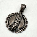【中古品】【メンズ】 SAAD サード SV925 FEATHER COIN PENDANT TOP フェザーコイン ペンダントトップ アクセサリー 小物 19...