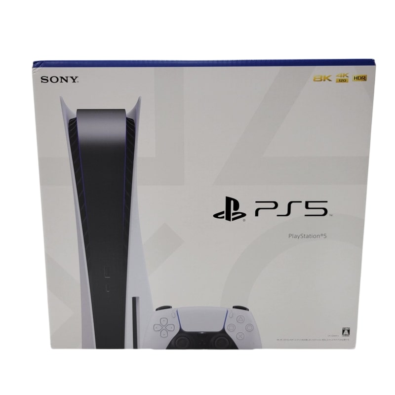 【中古美品】 【未使用】【ゲーム】PlayStation5 プレイステーション5 プレステ5 CFI-1200A01 PS5 本体 032-250624-ay-08-izu 万代Net店