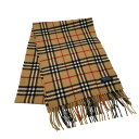 【中古品】【メンズ/レディース】 Burberrys バーバリーズ 英国製 BURBERRY CHECK WOOL MUFFLER バーバリーチェック ウールマ...