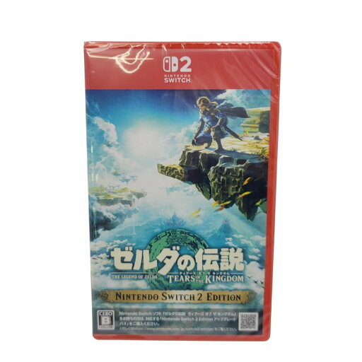 【中古美品】 【未開封】【ゲーム】ゼルダの伝説 ティアーズ オブ ザ キングダム Nintendo Switch 2 Edition CERO区分_B 12歳以上対象 任天堂 スイッチ2 ソフト 029-250711-as-01-izu 万代Net店 【中古美品】 【未開封】【ゲーム】ゼルダの伝説 ティアーズ オブ ザ キングダム Nintendo Switch 2 Edition CERO区分_B 12歳以上対象 任天堂 スイッチ2 ソフト 029-250711-as-01-izu 万代Net店