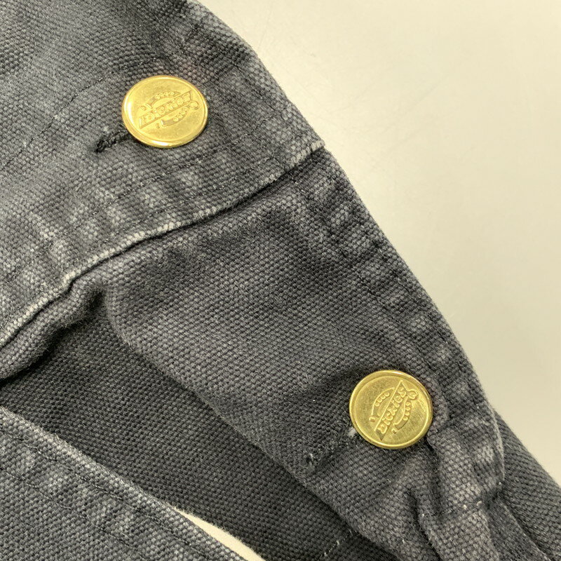 【中古品】【メンズ】 Dickies ディッキーズ DB100RBKBIB OVERALLS RINSED オーバーオール リンスト 157-250718-ya-09-izu サイズ：38×34 カラー：ブラック 万代Net店