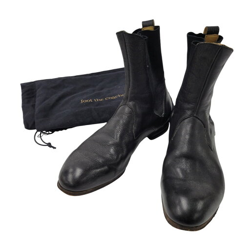 【中古品】【メンズ】 foot the coacher フットザコーチャー SIDE GORE BOOTS FT-06SS-03 サイドゴアブーツ シューズ 靴 165-250727-as-08-izu サイズ:8 カラー:ブラック 万代Net店 【中古品】【メンズ】 foot the coacher フットザコーチャー SIDE GORE BOOTS FT-06SS-03 サイドゴアブーツ シューズ 靴 165-250727-as-08-izu サイズ:8 カラー:ブラック 万代Net店