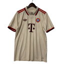 【中古品】【メンズ】 adidas アディダス FC バイエルン・ミュンヘン サード ユニフォーム トップス 半袖 148-250821-ma-04-izu サイズ:L カラー:ベージュ 万代Net店|詳細画像