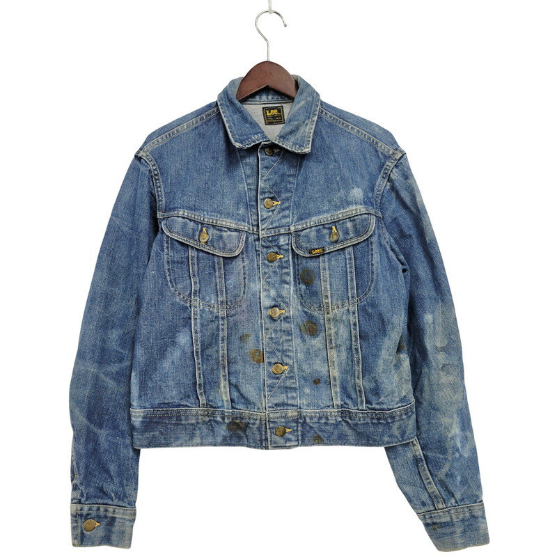 【メンズ】 Lee リー PATD-153438 101-J 刻印21 USA製 胸ポケ内ユニオンチケット付き 70-80S DENIM JACKET 70-80年代 デニム ジャケット トップス アウター 146-250917-cs-14-izu サイズ：不明 カラー：インディゴ 万代Net店(4)
