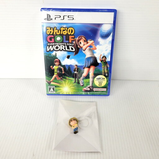 【中古美品】 【未開封】【ゲーム】みんなのGOLF WORLD CERO区分_A 全年齢対象 PlayStation5 PS5 プレイステーション5 ソフト 026-250918-as-01-izu 万代Net店