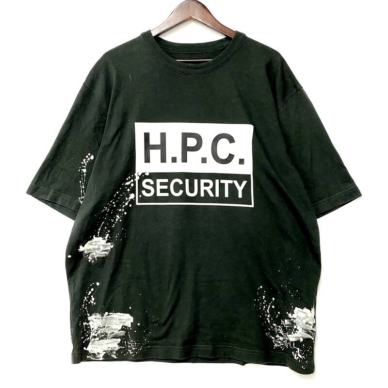 【メンズ】 HERON PRESTON ヘロン プレストン HMAA032F23JER010 国内正規 H.P.C.SECURITY T-SHIRT セキ..