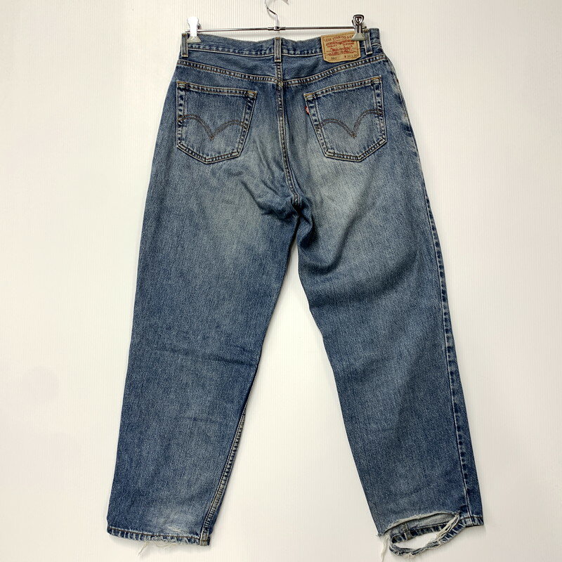 【現状渡し品】【メンズ】 Levi's リーバイス 00's 560 COMFORT FIT DENIM PANTS 005604886 2004年製 コンフォート フィット デニムパンツ ジーンズ 刻印989 メキシコ製 157-250924-hi-21-izu サイズ：34×30 カラー：ライトインディゴ 万代Net店
