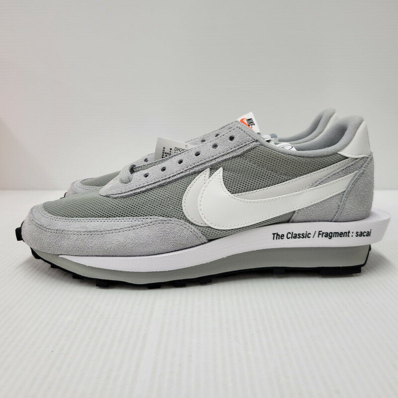 【中古美品】【メンズ】 NIKE ナイキ × FRAGMENT フラグメント × SACAI サカイ LD WAFFLE DH2684-001 LD ワッフル スニーカー シューズ 靴 160-251007-as-13-izu サイズ：29cm カラー：LT SMOKE GREY/WHITE-BLACK 万代Net店
