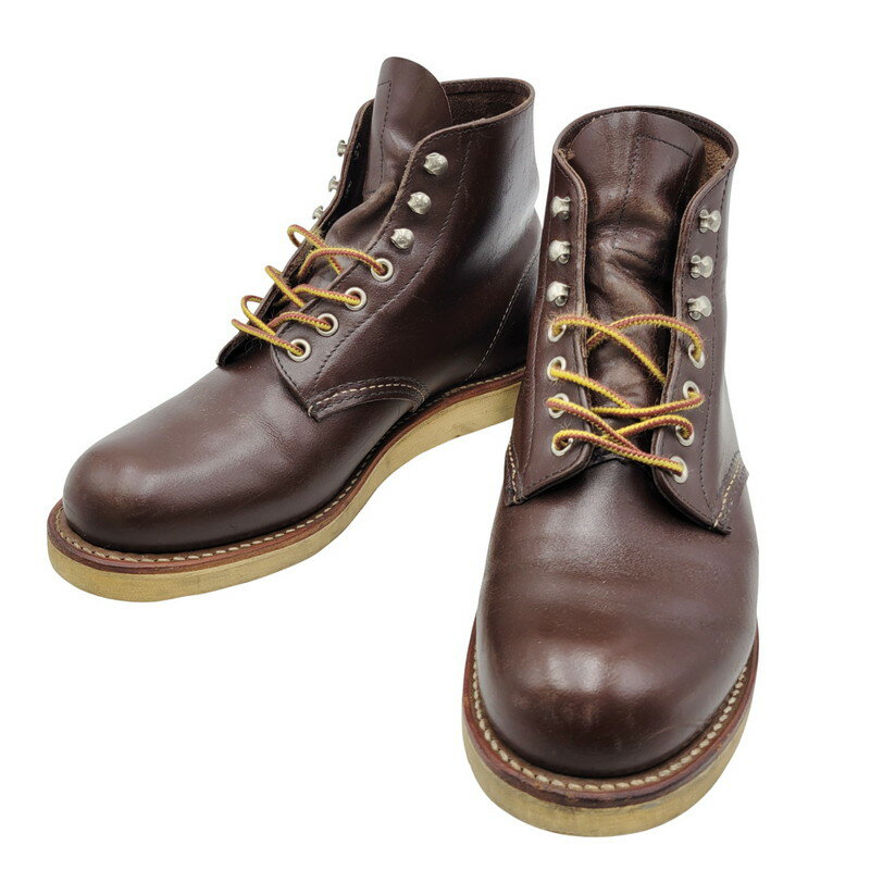 【中古品】【メンズ】 RED WING レッドウィング 8134 USA製 2010年製 刺繍羽タグ 6INCH CLASSIC PLAIN ..
