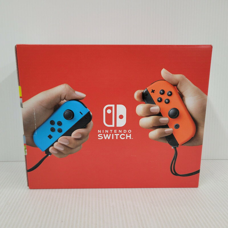 万代Net店の【中古美品】 【ゲーム】Nintendo Switch Joy-Con(L) ネオンブルー/(R) ネオンレッド HAD-S-KABAH(JPN) 任天堂 ニンテンドースイッチ 本体 034-260430-as-15-izu 万代Net店｜アングル3