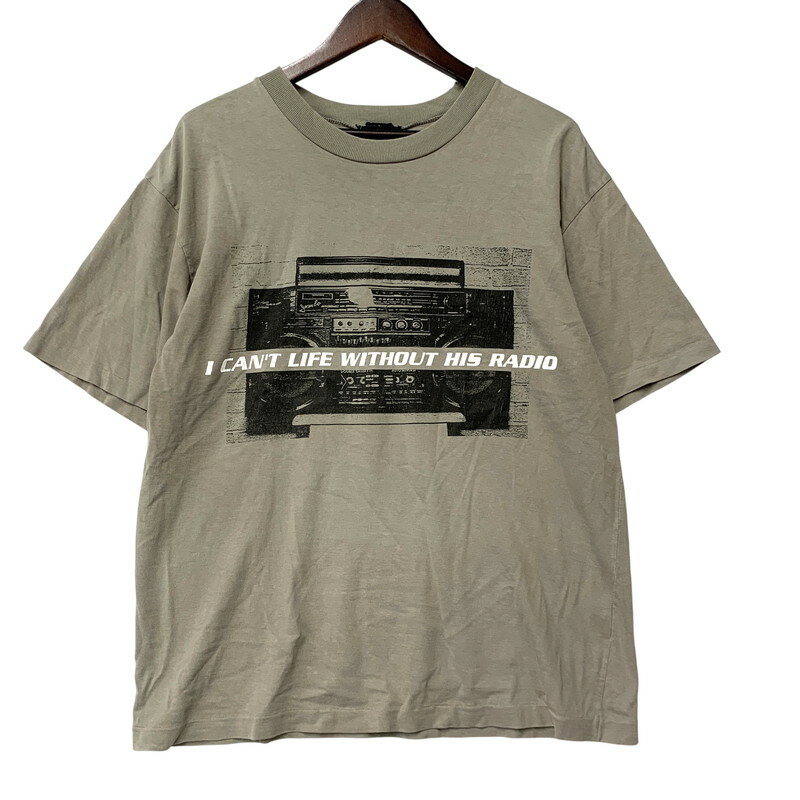 【中古品】【メンズ】 MILK BOY ミルクボーイ 両シングル RADIO GRAPHIC SS TEE ラジオ グラフィック ショートスリーブ Tシャツ トップス 140-260607-kh-04-izu カラー：グレー系 万代Net店