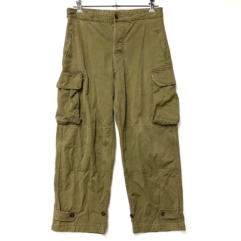 乐天商城 - 【中古品】【メンズ】 FRENCH ARMY フランス軍 M47 CARGO PANTS カーゴ パンツ ボトムス 157-260607-kh-13-izu カラー：カーキ 万代Net店