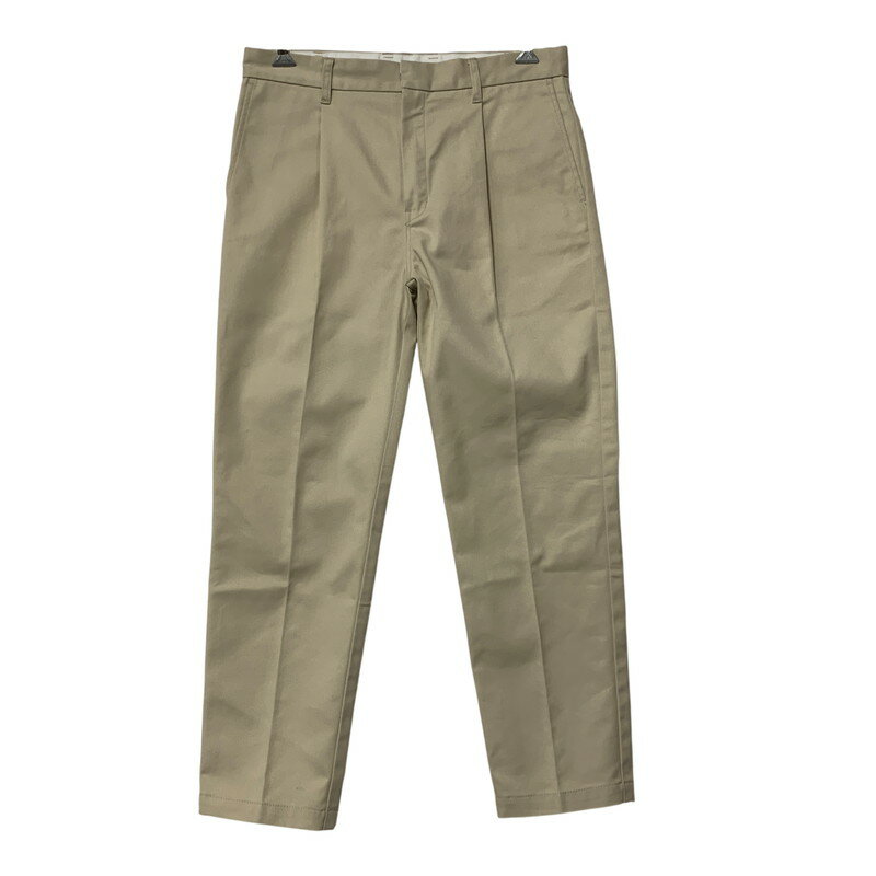  WACKO MARIA ワコマリア × DICKIES ディッキーズ 25FW-WMP-DC01 PLEATED TROUSERS プリーツ トラウザーズ パンツ ボトムス 153-260607-kh-15-izu サイズ：M カラー：オフホワイト系 万代Net店