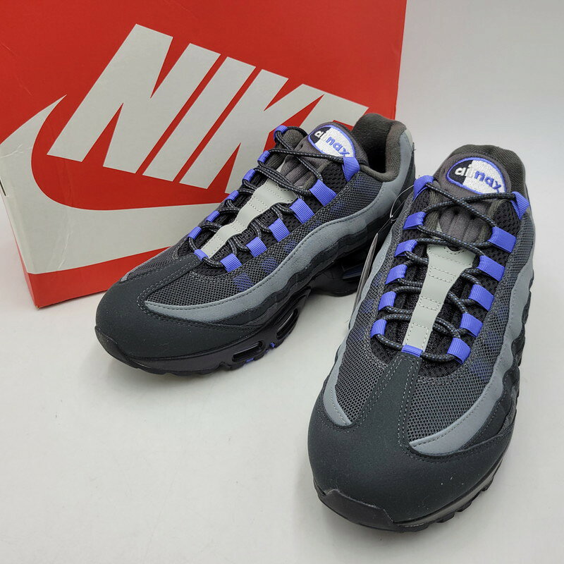 NIKE ナイキ AIR MAX 95 BIG BUBBLE HM4740-011 エア マックス 95 ビッグバブル スニーカー 靴 160-260817-as-11-izu サイズ：29cm カラー：BLACK/SAPPHIRE-ANTHRACITE 万代Net店