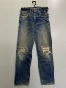 【中古】【メンズ】 Levi 039 s リーバイス 刻印J22 日本製 94年1月製造 702XX デニムパンツ ジーンズ ジーパン ボトムス ズボン 157-240229-me-19-min サイズ：30×34 カラー：インディゴ 万代Net店