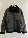 yÁzyYz ALPHA INDUSTRIES B-3 FAKE MOUNTON JACKET TA1548-201 At@C_Xg[Y tFCN[g tCgWPbg AE^[ 145-240307-yn-11-min TCYFS J[F_[NuE NetX