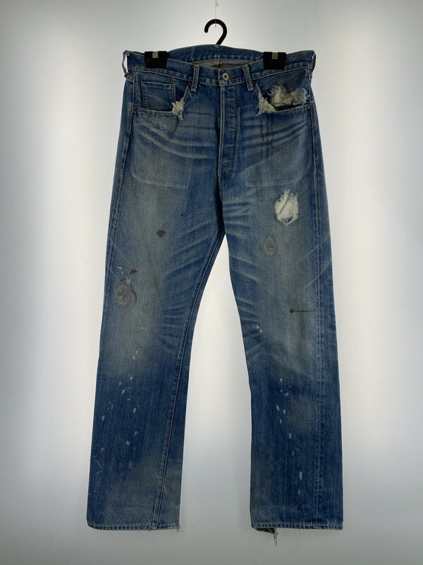 【中古】【メンズ】 Levi's リーバイス DENIM PANTS 44501 デニムパンツ 日本製 ボタンフライ ボトムス 157-240329-yn-14-min サイズ：W36 カラー：インディゴ 万代Net店