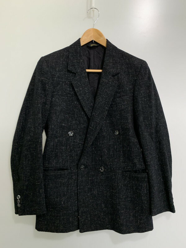 【中古品】【メンズ】 USED DOUBLE BREASTED JACKET ユーズド ダブルブレストジャケット アウター 146-240408-yn-14-min カラー：ブラック 万代Net店