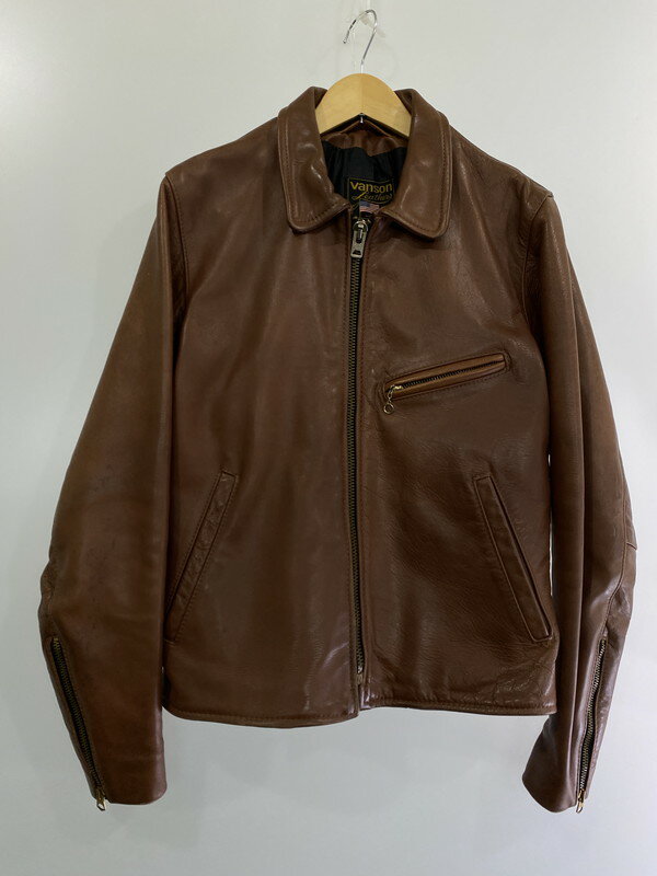 yÁzyYz VANSON o\ 15030A005 BOSTON MASS TALON ZIP SINGLE RIDERS JACKET VOC_[XWPbg AE^[ 145-240411-ks-04-min TCYF36 J[FuEn NetX