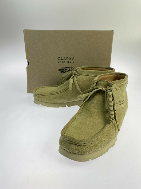  CLARKS ORIGINALS × BEAMS WALLABEE BOOT GORE-TEX 26163850 クラークスオリジナルズ ビームス ワラビーブーツ ゴアテックス 靴 164-240422-yn-21-min サイズ：UK 8 1/2 カラー：MAPLE SUEDE 万代Net店