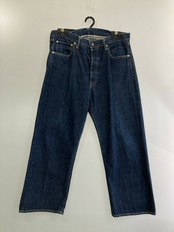 【中古】 VISVIM ビズビム SOCIAL SCULPTURE 01R DENIM PANT ソーシャルスカルプチャー デニムパンツ ボトムス 153-240428-jt-11-min サイズ：W38 L30 カラー：インディゴ 万代Net店