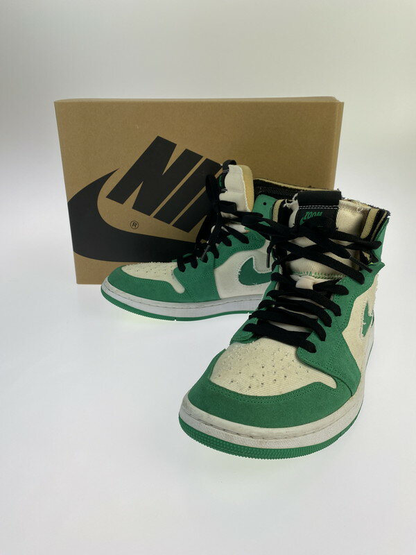 【中古】【メンズ】 NIKE ナイキ AIR JORDAN 1 HIGH ZOOM AIR COMFORT LUCKY BULL CT0978-300 エアージョーダン1 ハイ ズームエアーコンフォート スニーカー 靴 160-240508-jt-15-min サイズ：US 11.5 29.5cm カラー：STADIUM GREEN/BLACK-WHITE 万代Net店