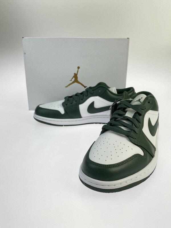 【中古】【メンズ】 NIKE ナイキ WMNS AIR JORDAN 1 LOW GALACTIC JADE DC0774-113 ウィメンズ エアージョーダン1 ロー スニーカー 靴 160-240513-jt-21-min サイズ：US 11.5 28.5cm カラー：WHITE/GALACTIC JADE 万代Net店