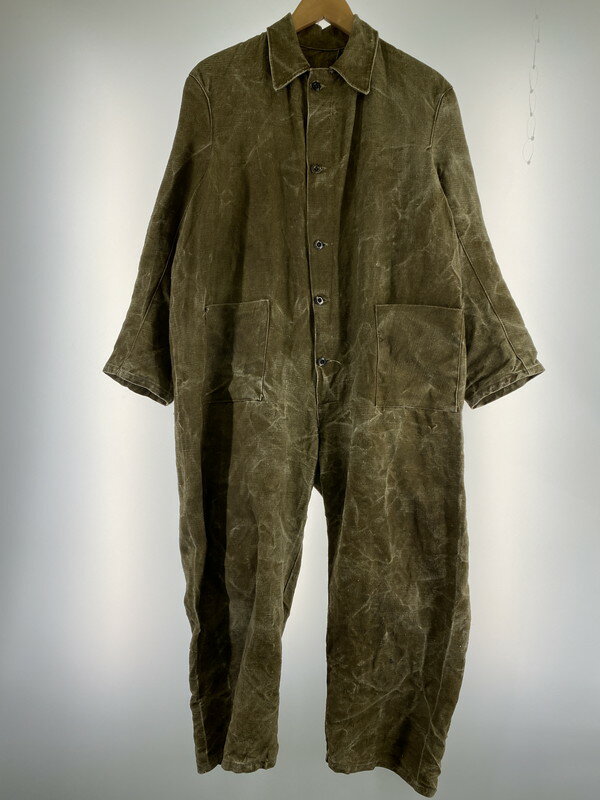 【中古】【メンズ】 EURO VINTAGE 40's HEMP ALL IN ONE ユーロヴィンテージ オールインワン ツナギ ボトムス 157-240524-yn-12-min カラー:ブラウン 万代Net店