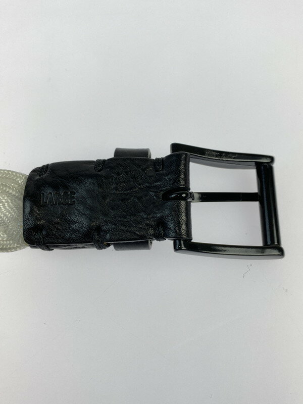 【中古】【メンズ】 COOTIE クーティー 21SS RAZA MESH BELT ラサ メッシュ ベルト 205-240527-jt-09-min サイズ：L カラー：ホワイト 万代Net店