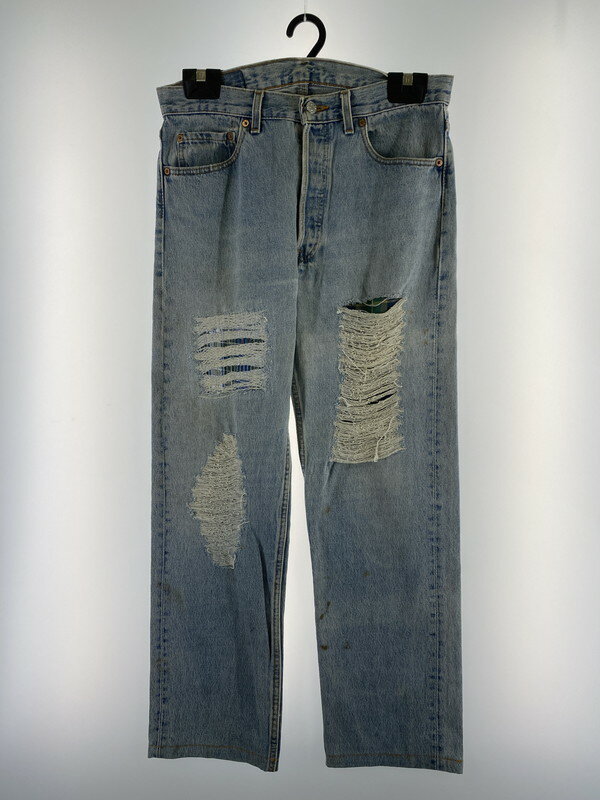 【中古】【メンズ】 Levi's リーバイス 刻印532 90S 501DENIM PANTS デニムパンツ ボトムス 157-240607-jt-03-min サイズ:W33 カラー:ライトインディゴ 万代Net店