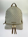 【中古】【レディース】 Michael Kors マイケルコース RHEA ZIP 30S7GEZB1B ミディアム シグネチャーバックパック リュックサック ...