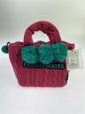【中古美品】【レディース】 PEARYGATES パーリーゲイツ CABLE KNIT CART BAG 鞄 バッグ 188-240902-AS-13-min カラー:ピンク 万代Net店